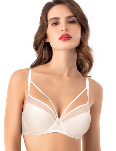 Бюстгальтер спейсер Mioocchi ORNELLA 8194 latte di cocco, Цвет: latte di cocco (крем, Размеры: 70B, изображение 3