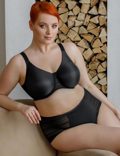 Мягкий бюстгальтер Sermija NIDA 185-22-L чёрный, Цвет: чёрный, Размеры: 80I, изображение 4