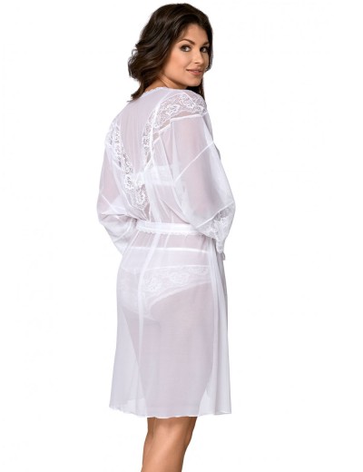 Пеньюар Ava PENIUAR VENUS 001, Цвет: белый, Размеры: 4XL, изображение 2