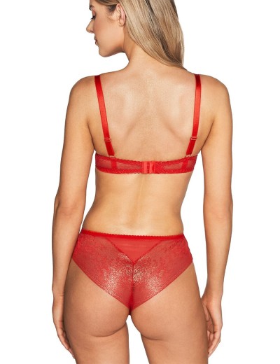 Трусы бразилиана Ava CROWN 2127 brazilian Red, Цвет: красный, Размеры: S, изображение 4