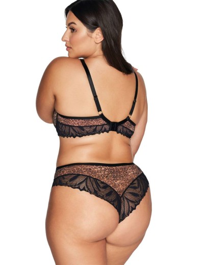 Трусы бразилиана Ava WILD 2132 brazilian Black Panther, Цвет: леопард, Размеры: S, изображение 5