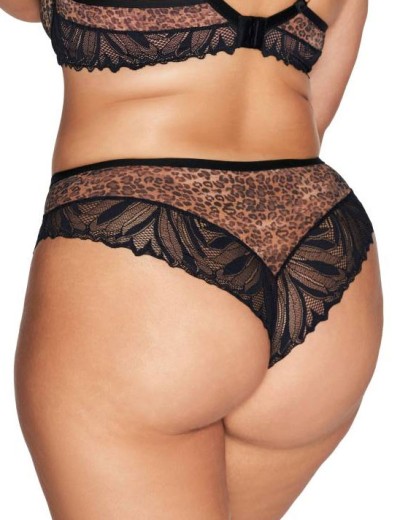 Трусы бразилиана Ava WILD 2132 brazilian Black Panther, Цвет: леопард, Размеры: S, изображение 2