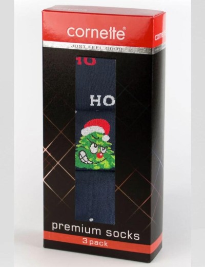 Набор мужских носков 3 шт. Cornette A62 PREMIUM, Цвет: мульти, Размеры: 42/44, изображение 4