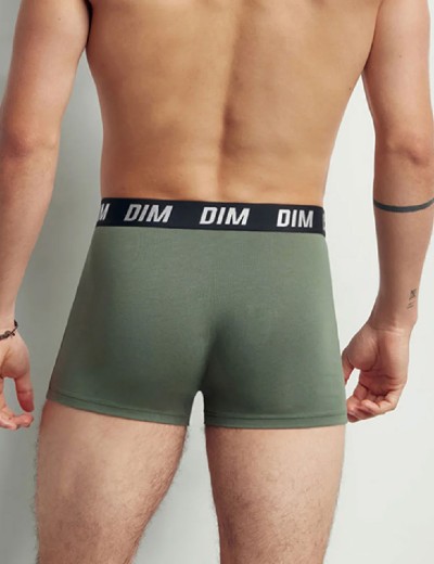 Мужские боксеры в наборе (2 шт) Dim 0DA8 оливковый/серый, Цвет: оливковый/серый, Размеры: M, изображение 3