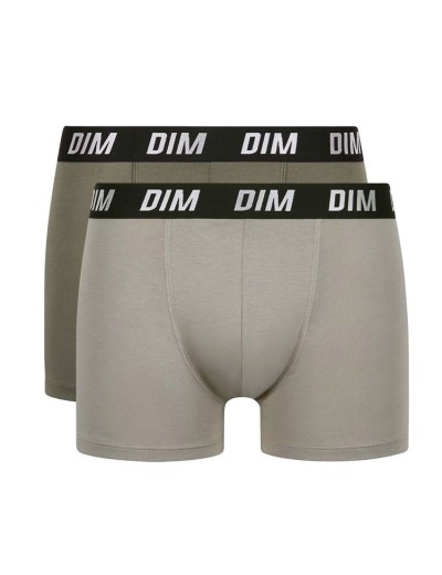 Мужские боксеры в наборе (2 шт) Dim 0DA8 оливковый/серый, Цвет: оливковый/серый, Размеры: M, изображение 2