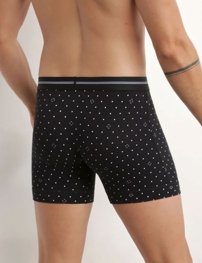 Мужские боксеры Dim 0DCE черный набивной, Цвет: черный набивной, Размеры: L, изображение 2 Мужские боксеры Dim 0DCE черный набивной, Цвет: черный набивной, Размеры: L, изображение 2