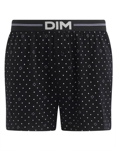 Мужские свободные трусы Dim 0DCF черный набивной, Цвет: черный, Размеры: S, изображение 5