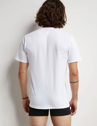 Футболка мужская в наборе (2 шт) Dim SPORT 0DAB белый, Цвет: белый/белый, Размеры: XL, изображение 2