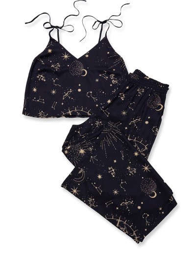 Пижама со штанами Esotiq 42080 JUPITER, Цвет: сине-черный, Размеры: M, изображение 9