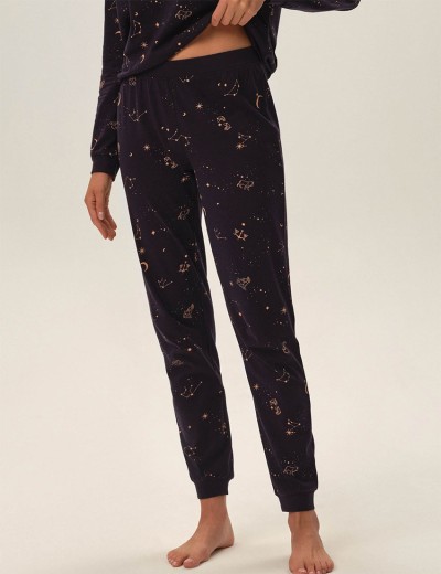 Пижама из хлопка Esotiq 42082 JOURNEY, Цвет: сине-черный, Размеры: L, изображение 6