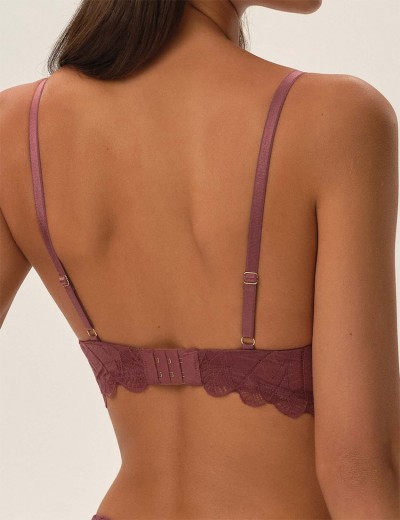Бюстгальтер со съемным пуш-ап Esotiq 41742 OATH лиловый, Цвет: лиловый, Размеры: 85B, изображение 2