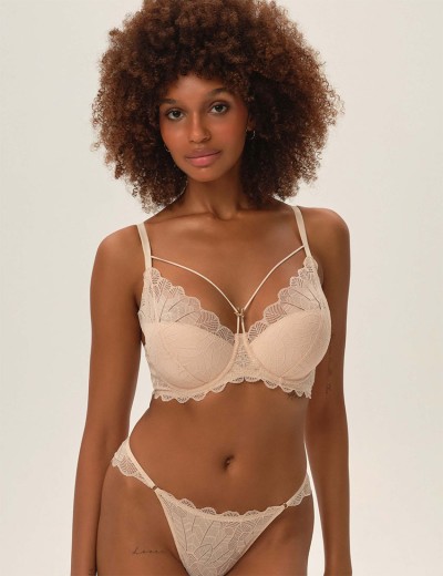 Бюстгальтер на поролоне Esotiq 41743 OATH экрю, Цвет: экрю, Размеры: 75F, изображение 5