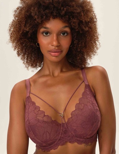 Бюстгальтер на поролоне Esotiq 41743 OATH лиловый, Цвет: лиловый, Размеры: 75E, изображение 4