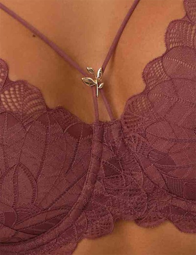 Бюстгальтер на поролоне Esotiq 41743 OATH лиловый, Цвет: лиловый, Размеры: 75E, изображение 3