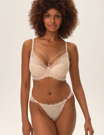 Кружевные трусики Esotiq 41744 OATH экрю, Цвет: экрю, Размеры: S, изображение 3