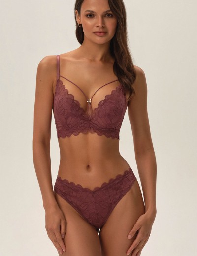 Бюстгальтер со съемным пуш-ап Esotiq 41742 OATH лиловый, Цвет: лиловый, Размеры: 85B, изображение 6