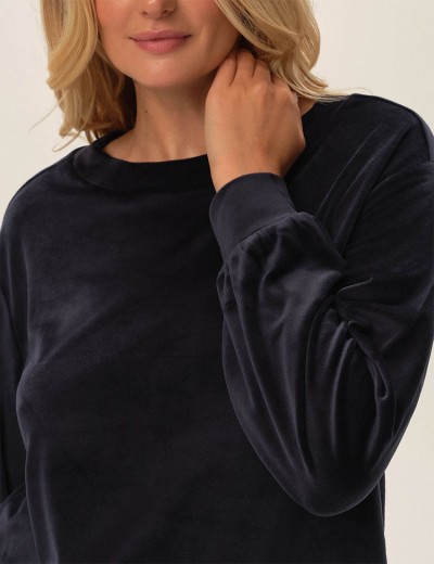 Комплект из велюра Esotiq 42088 JAZZY графит, Цвет: графит, Размеры: S, изображение 4