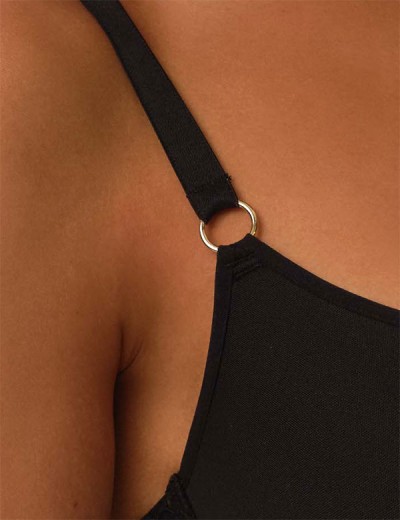 Бюстгальтер спейсер Esotiq OHARA 41739 черный, Цвет: черный, Размеры: 75G, изображение 4