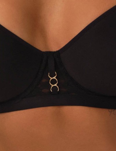 Бюстгальтер спейсер Esotiq OHARA 41739 черный, Цвет: черный, Размеры: 75G, изображение 5
