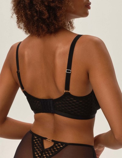 Бюстгальтер спейсер Esotiq OHARA 41739 черный, Цвет: черный, Размеры: 75G, изображение 2