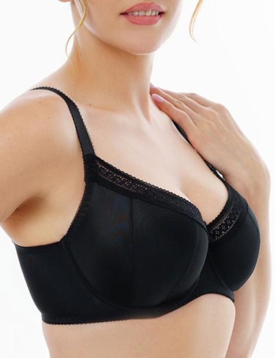 Бюстгальтер мягкий Honey H45-24-L черный, Цвет: черный, Размеры: 70G, изображение 3