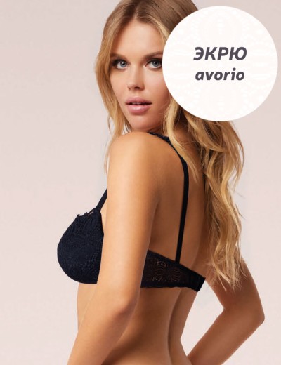 Кружевной бюстгальтер пуш-ап Infiore NOVECENTO 900 avorio, Цвет: avorio (экрю), Размеры: 85B, изображение 2