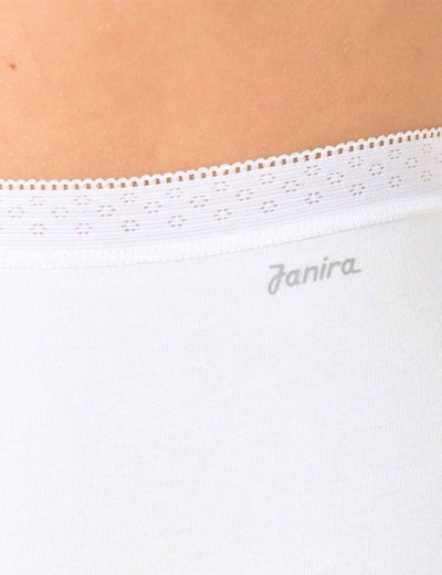 Набор трусов из хлопка (2шт) Janira PACK-2 MIDI ESENCIAL 1031481 blanco, Цвет: blanco (белый), Размеры: M, изображение 3