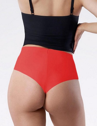 Высокие трусы бразилиана Julimex SIMPLE BRASIL MAXI RED, Цвет: красный, Размеры: L, изображение 2