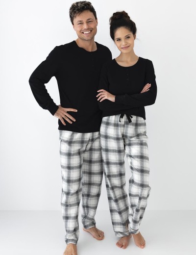 Мужская пижама Sensis CHARLES, Цвет: черный, Размеры: M, изображение 3