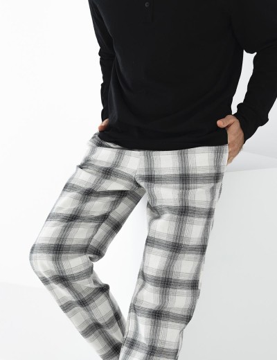 Мужская пижама Sensis CHARLES, Цвет: черный, Размеры: M, изображение 4