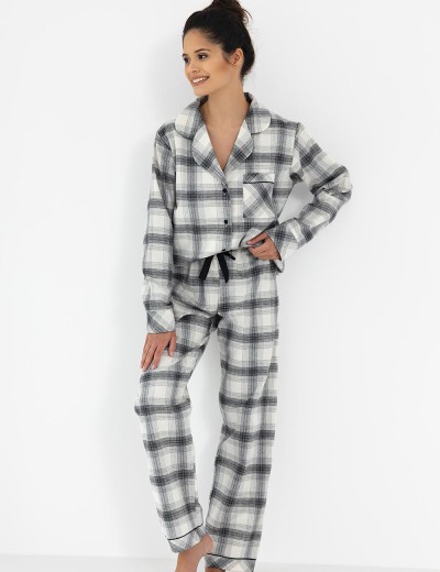 Женская пижама Sensis CRESSIDA, Цвет: белый, Размеры: M, изображение 3