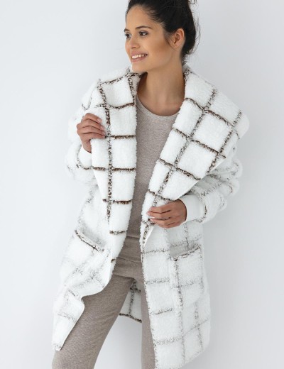 Теплый кардиган Sensis DELPHINE, Цвет: белый, Размеры: L/XL, изображение 4