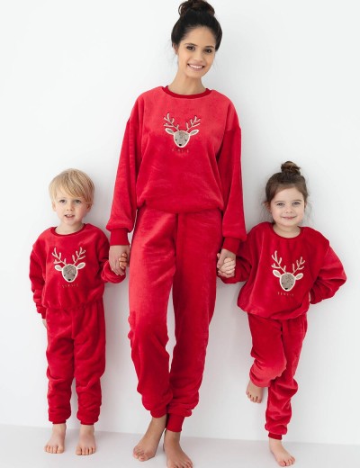 Детская пижама Sensis HARRIET KIDS, Цвет: красный, Размеры: 122-128, изображение 2