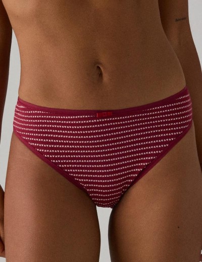 Набор трусов слипов Ysabel Mora 19011 MIDI (2 шт) розовый + бордовый, Цвет: розовый + бордовый, Размеры: S, изображение 2