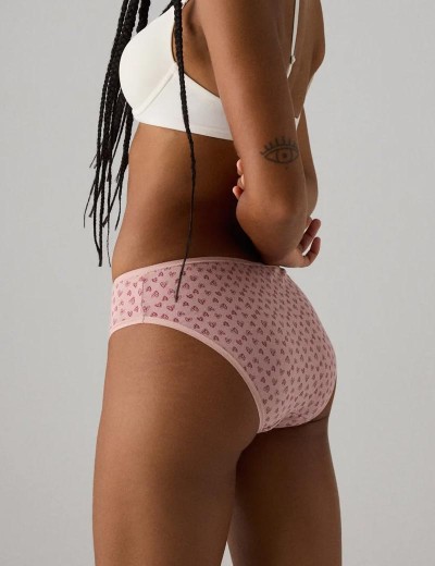 Набор трусов слипов Ysabel Mora 19011 MIDI (2 шт) розовый + бордовый, Цвет: розовый + бордовый, Размеры: S, изображение 3