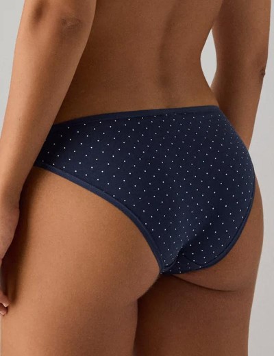 Набор низких трусов слипов Ysabel Mora 19014 MINI (2 шт) синий + амарант, Цвет: синий + амарант, Размеры: S, изображение 3