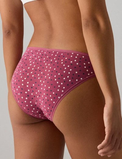 Набор низких трусов слипов Ysabel Mora 19014 MINI (2 шт) синий + амарант, Цвет: синий + амарант, Размеры: S, изображение 4