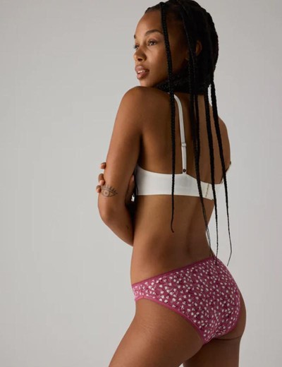 Набор хлопковых трусов Ysabel Mora 19020 MINI (2 шт) розовый + амарант, Цвет: розовый + амарант, Размеры: M, изображение 3 Набор хлопковых трусов Ysabel Mora 19020 MINI (2 шт) розовый + амарант, Цвет: розовый + амарант, Размеры: M, изображение 3