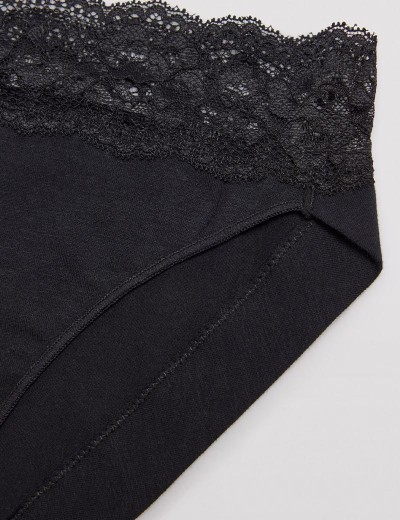 Низкие трусы слипы Ysabel Mora 19033 MINI черный, Цвет: черный, Размеры: S, изображение 3