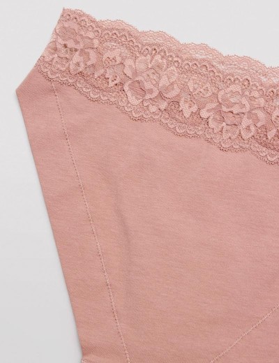 Низкие трусы слипы Ysabel Mora 19033 MINI пыльная роза, Цвет: пыльная роза, Размеры: L, изображение 4