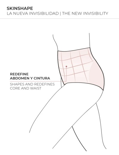 Трусы утяжка высокие Ysabel Mora 19637 HIGH WAIST SHAPING черный, Цвет: черный, Размеры: M, изображение 4