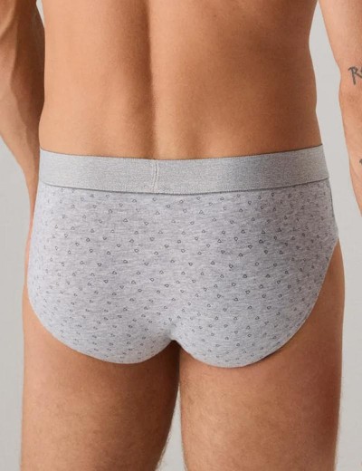 Набор мужских слипов Ysabel Mora 20371 (2 шт) темно-синий + серый, Цвет: темно-синий + серый, Размеры: M, изображение 3