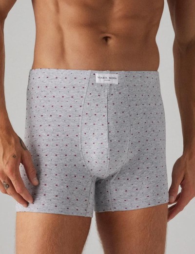 Набор мужских боксеров Ysabel Mora 20377 (2 шт) темно-синий + серый, Цвет: темно-синий + серый, Размеры: 2XL, изображение 2