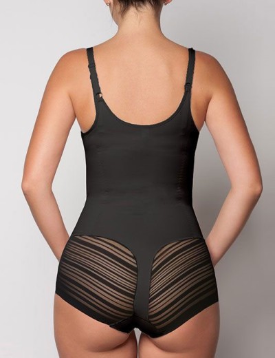 Торсет боди Albina L SILUET 490 черный, Цвет: черный, Размеры: S, изображение 2