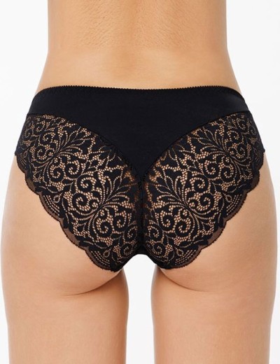 Трусики слипы Albina L VITRAGE 408 черный, Цвет: черный, Размеры: S, изображение 5