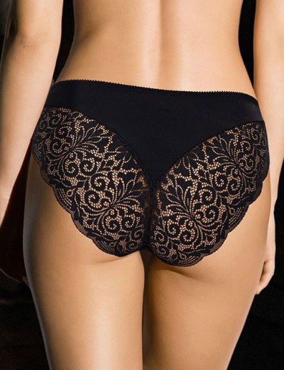 Трусики слипы Albina L VITRAGE 408 черный, Цвет: черный, Размеры: S, изображение 2