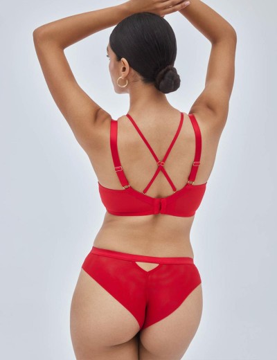 Бюстгальтер кружевной мягкий Alles CHIARA M красный, Цвет: красный, Размеры: 70F, изображение 10 Бюстгальтер кружевной мягкий Alles CHIARA M красный, Цвет: красный, Размеры: 70F, изображение 10