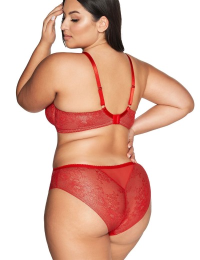 Трусы слипы Ava CROWN 2128 figi Red, Цвет: красный, Размеры: XL, изображение 4