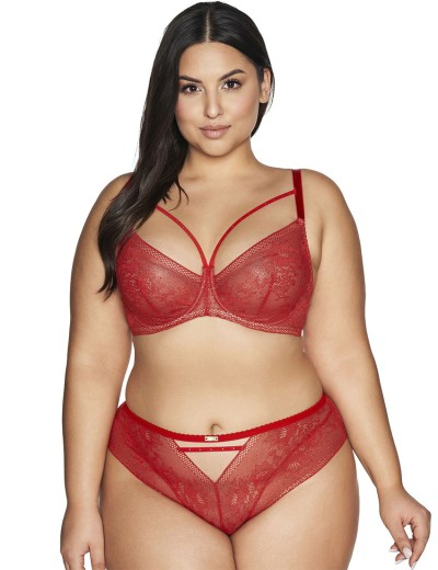 Бюстгальтер мягкий Ava CROWN 2128 M Red, Цвет: красный, Размеры: 65H, изображение 5