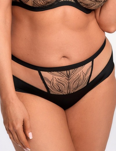 Трусы слипы Bella Misteria ENCHANTING FULL MOON briefs, Цвет: черный, Размеры: 3XL, изображение 3